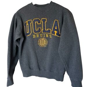 UCLA Bruins Gray and Gold Sweatshirt, XS